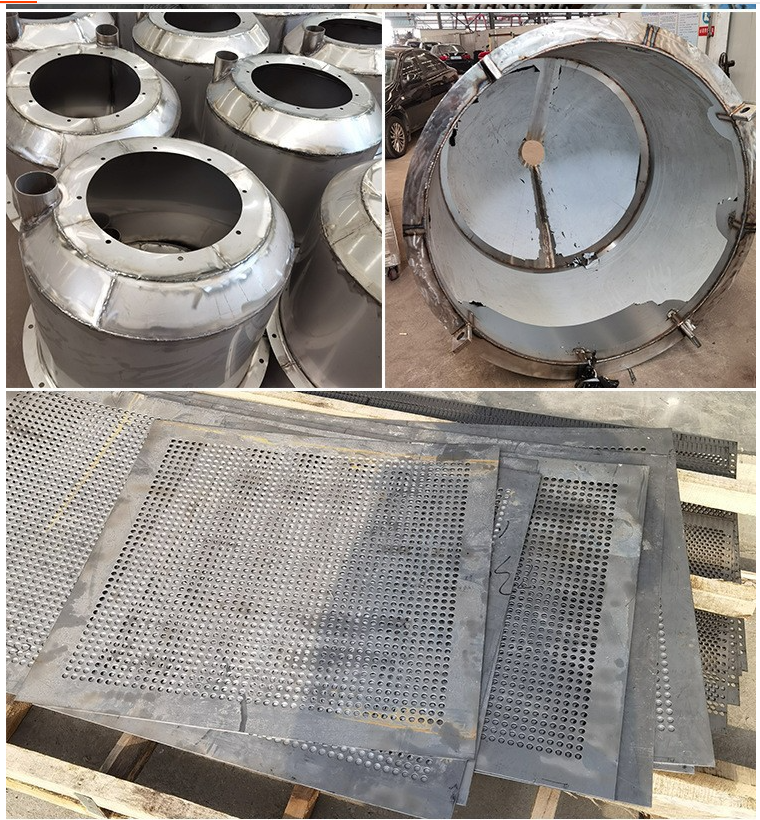 不銹鋼焊接風(fēng)管 廠家加工除塵廢氣排煙管按需定制來圖加工-陜西藍(lán)旭